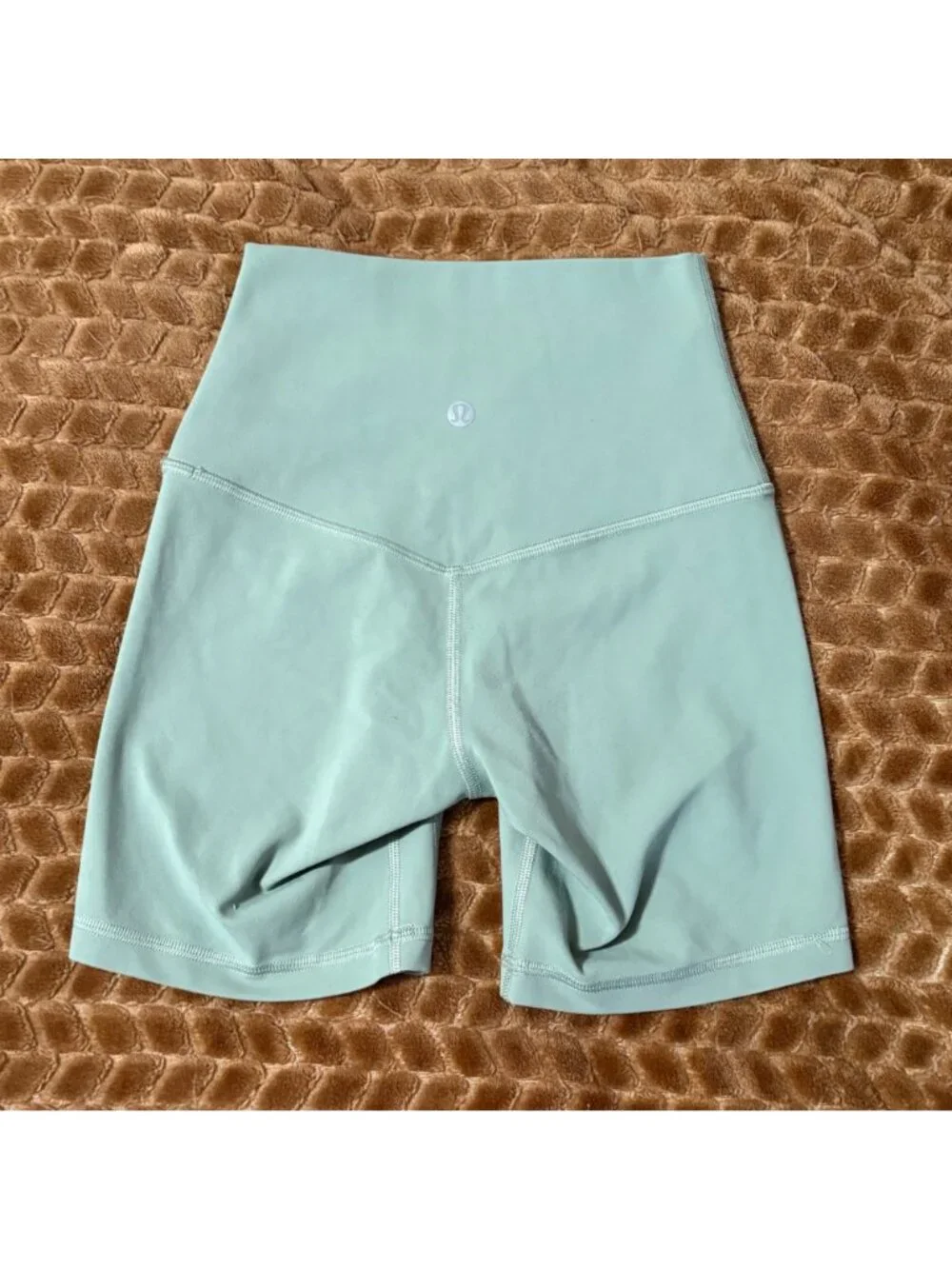NWOT New Lululemon Align High-Rise Shorts 6" Palm Court Nulu Yoga Activewear 0 - Picture 4 of 10